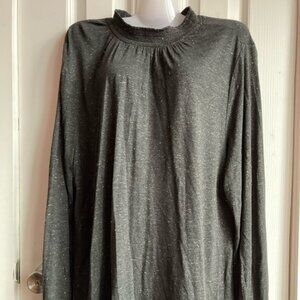 George long sleeve slight turtle neck style blouse size XL